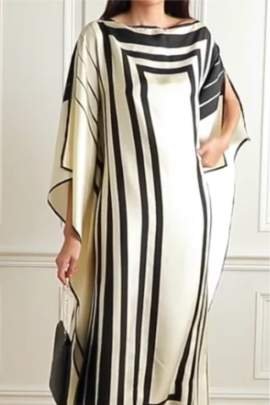 Black & White Luxe kaftan Kaftan