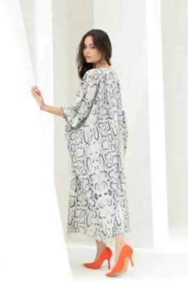 Front Slit Printed Kaftan Kaftan