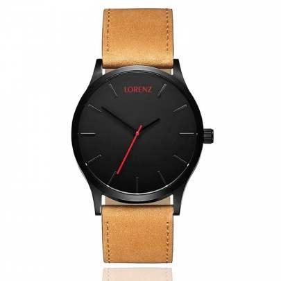 LORENZ Watch Analogue Black Dial Men’s Watch 