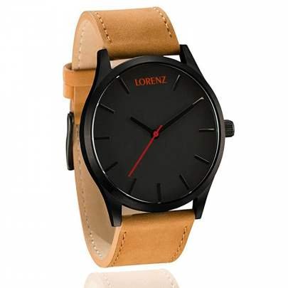 LORENZ Watch Analogue Black Dial Men’s Watch 