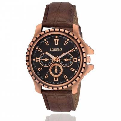 LORENZ Watch Copper Chrono Style Analogue Men’s Watch 