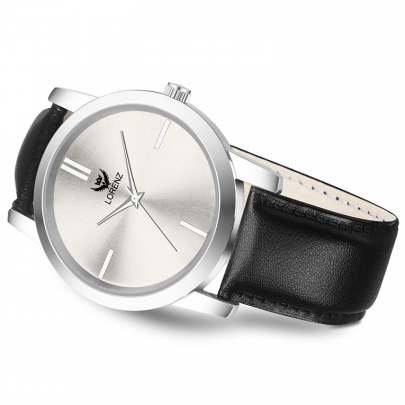 Lorenz Watch Analogue Silver Dial For Men 