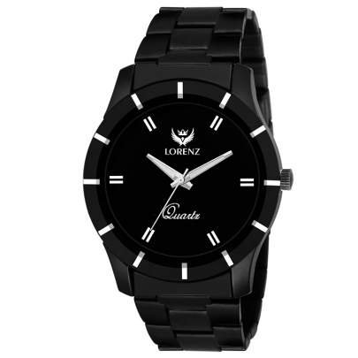 Lorenz Watch Black Dial Men’s Analog Watch 