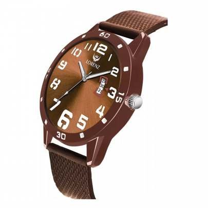 Lorenz Watch Brown Dial Analog Watch for Men  