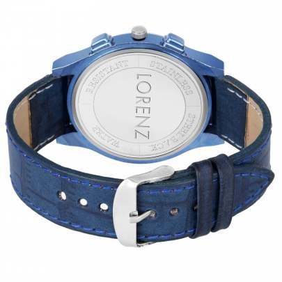 Lorenz Watch Casual Blue Dial Analog Watch for Men 