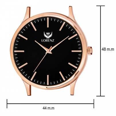 Lorenz Watch RoseGold Analog Ultra Slim Watch for Men’s & Boys 