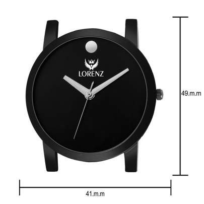 Lorenz Watch Slim Edition Black Dial Men’s Analog Watch 