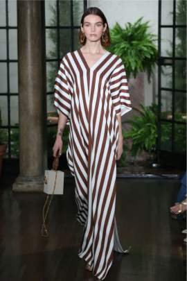 Stripes Slit kaftan Kaftan