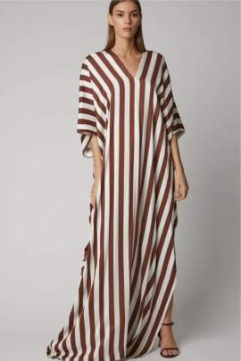 Stripes Slit kaftan Kaftan