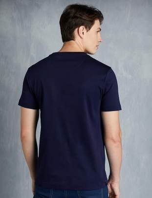 Symbol Premium Men's Super Soft Round Neck Solid T-Shirt 