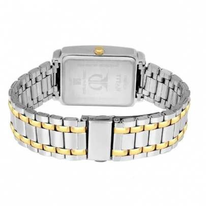 White Watch for Men with Day and Date Function Men's Watch