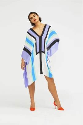 Wilderness Silk Crepe Kaftan